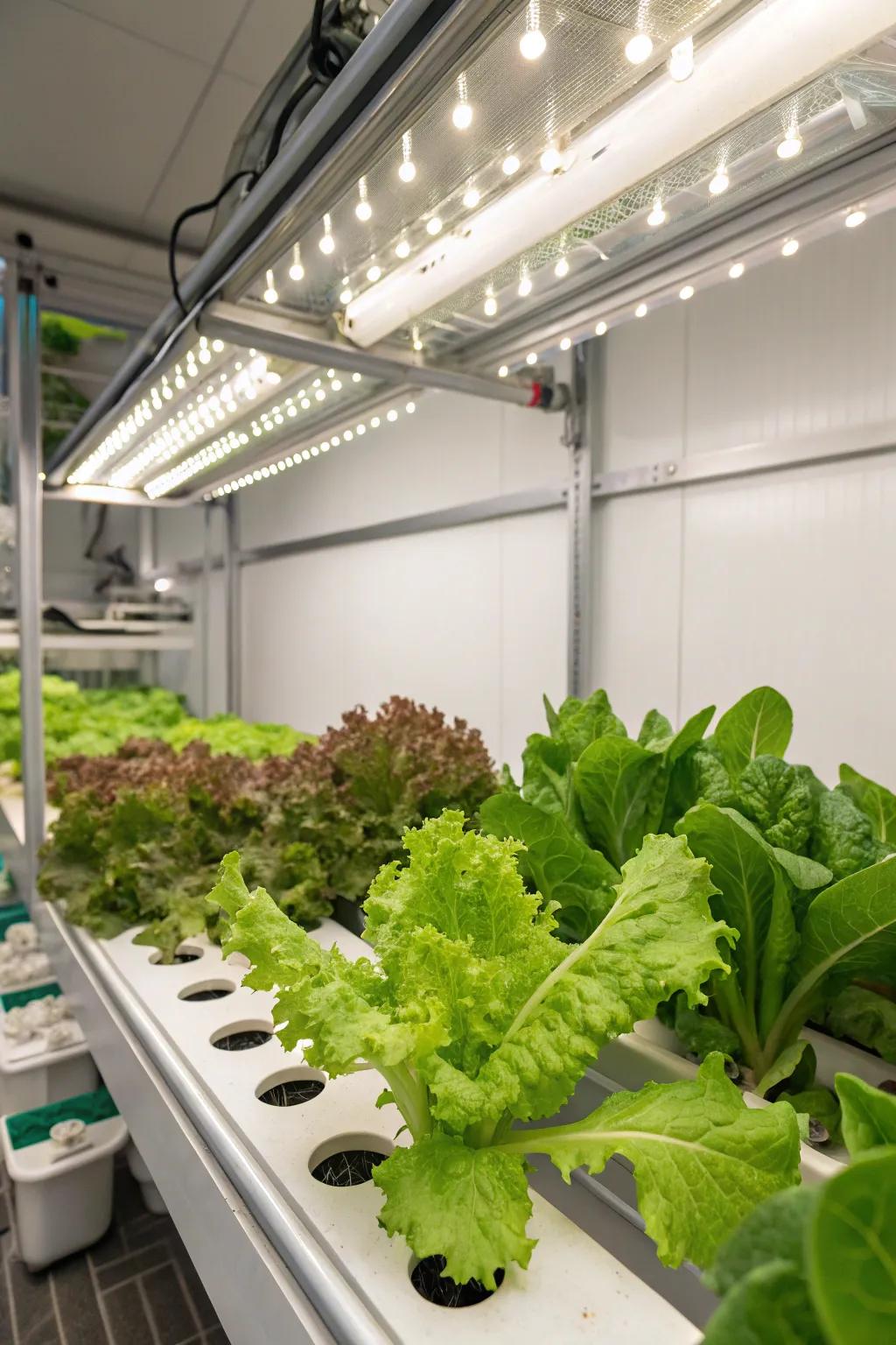 Hydroponics takes soil out of the equation, focusing on growth.