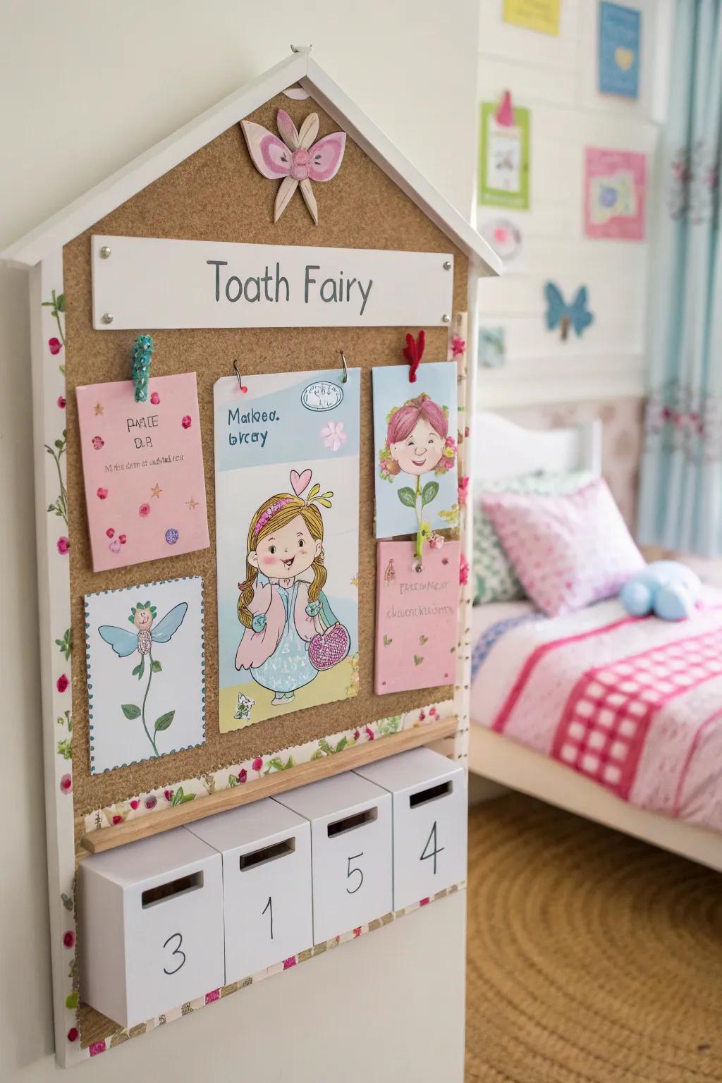 Send your tooth to the Tooth Fairy with a special letter.