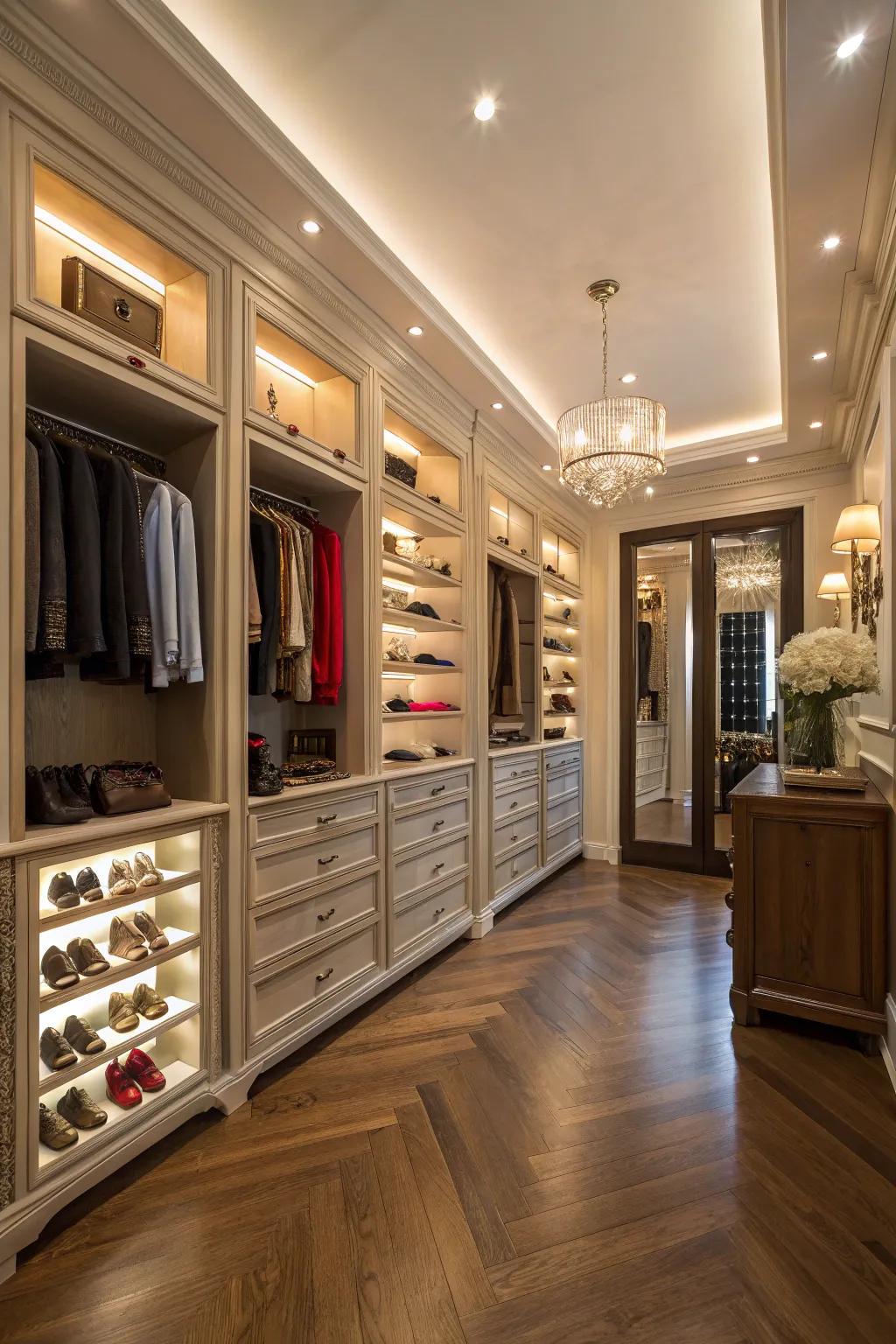 Experience luxury with a personalized closet.