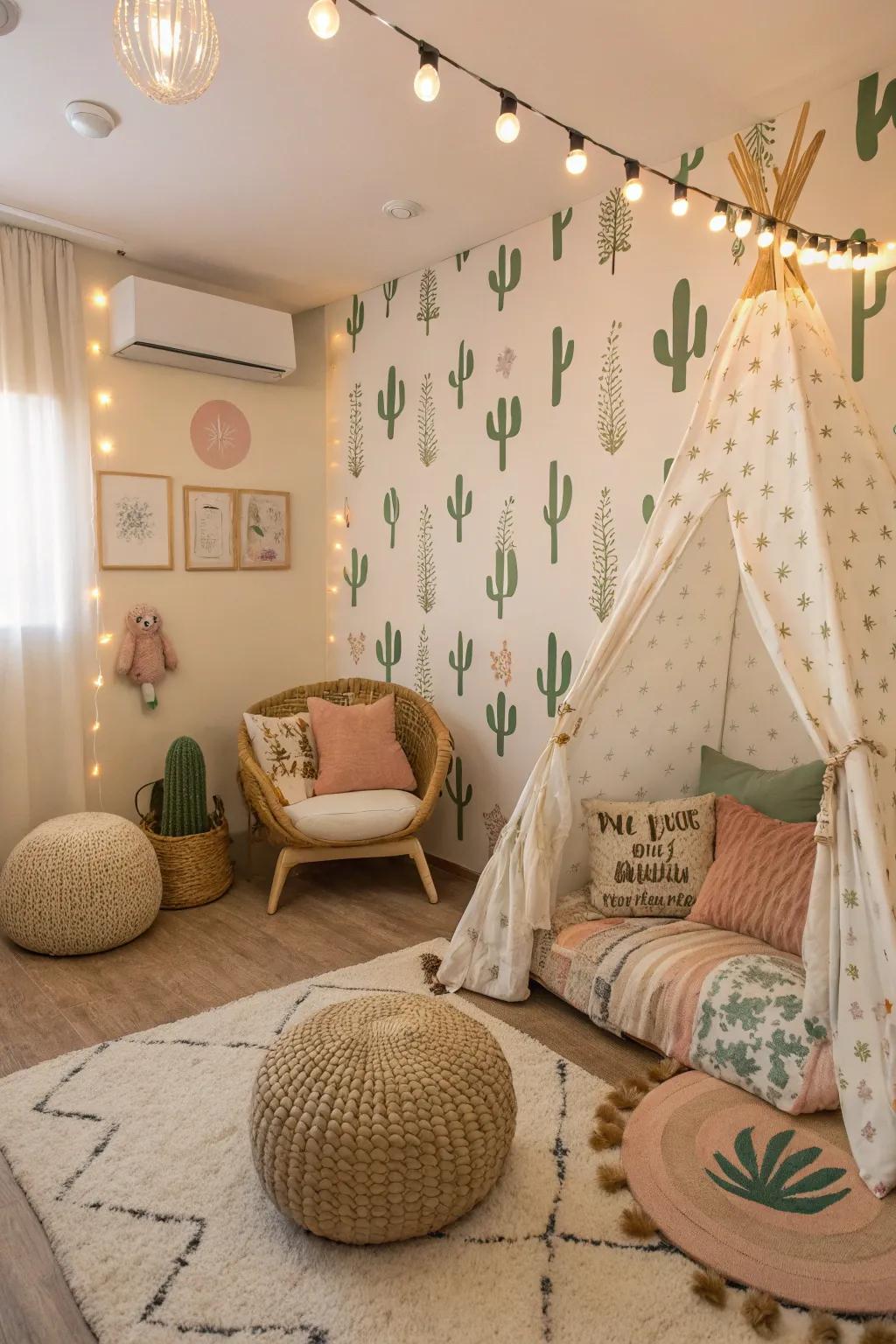 Find tranquility in a desert-inspired nursery.