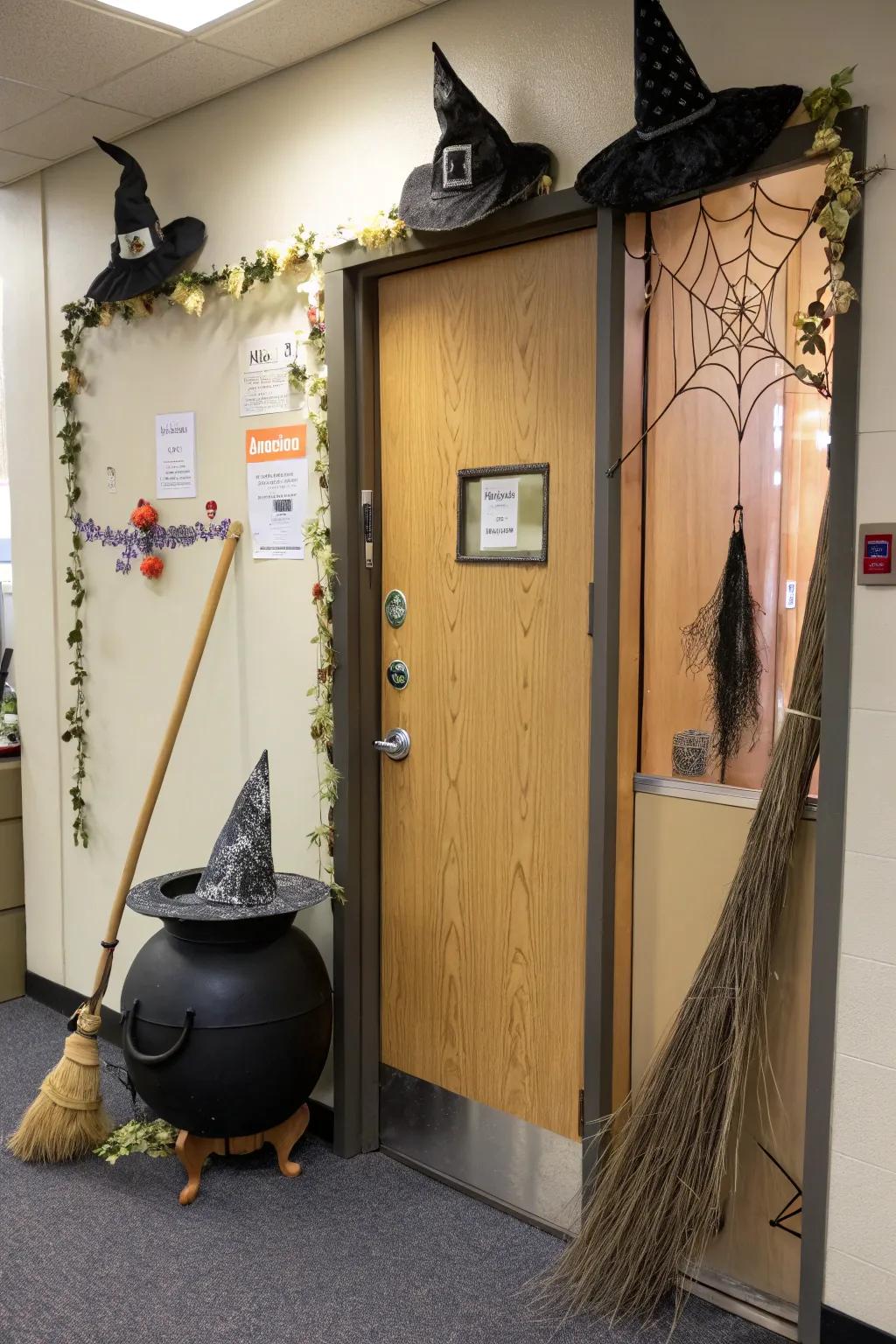 A magical door that casts a spell of fun.