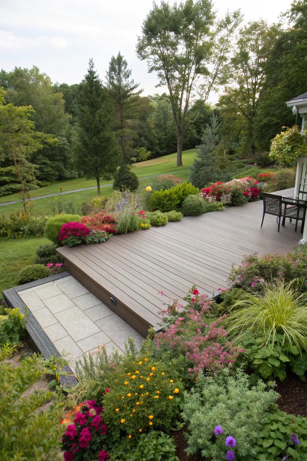 Transform your deck into a green retreat.