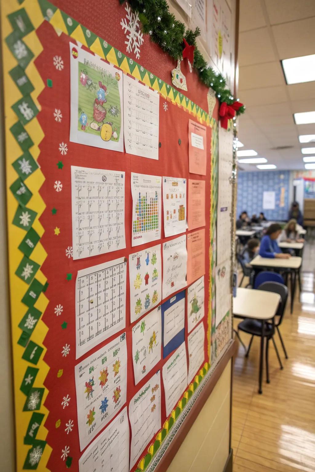 Math puzzles add a festive challenge to learning.