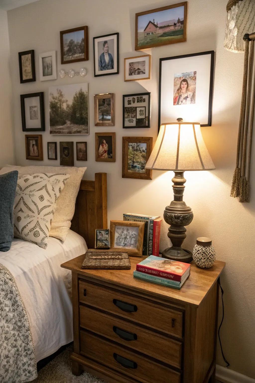 Personal touches make small bedrooms uniquely inviting.