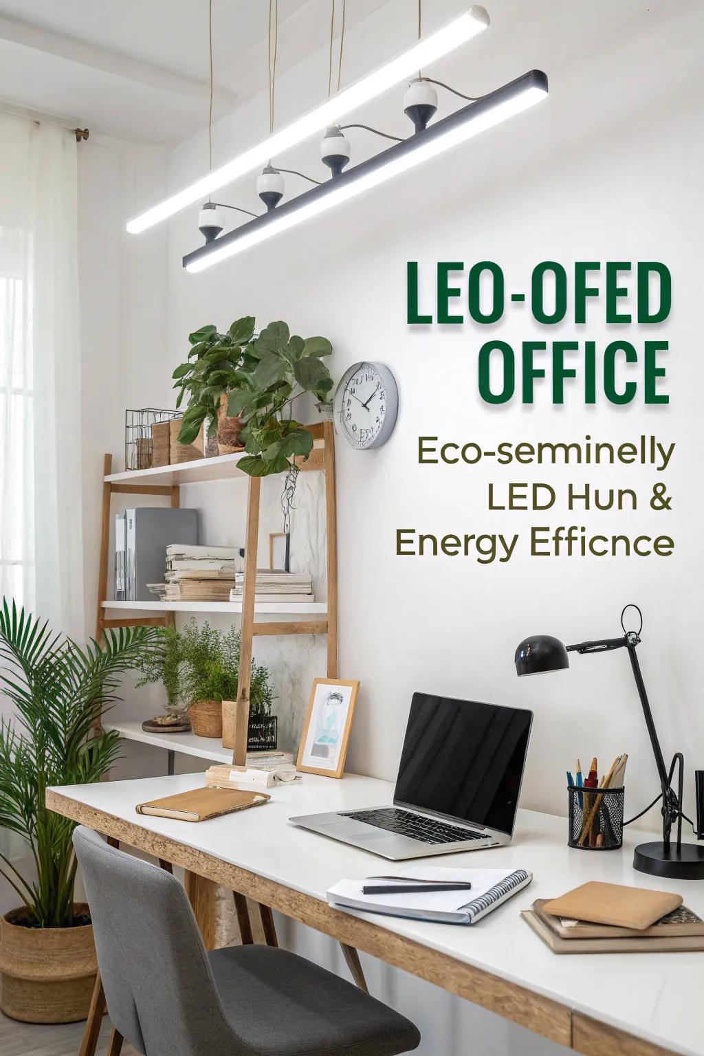 Eco-friendly lighting solutions support sustainable living.