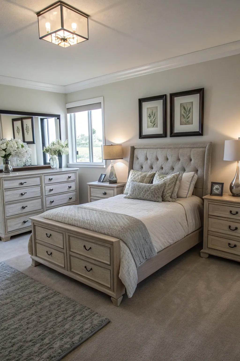 Symmetry in design brings balance and harmony.