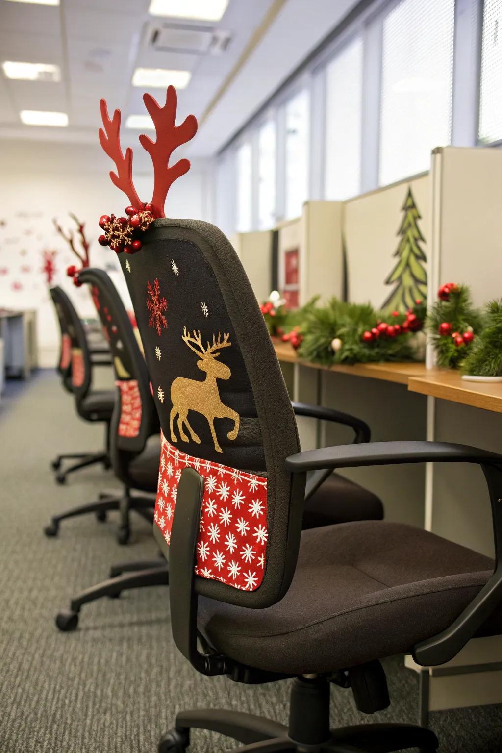 Reindeer games bring a playful holiday spirit.