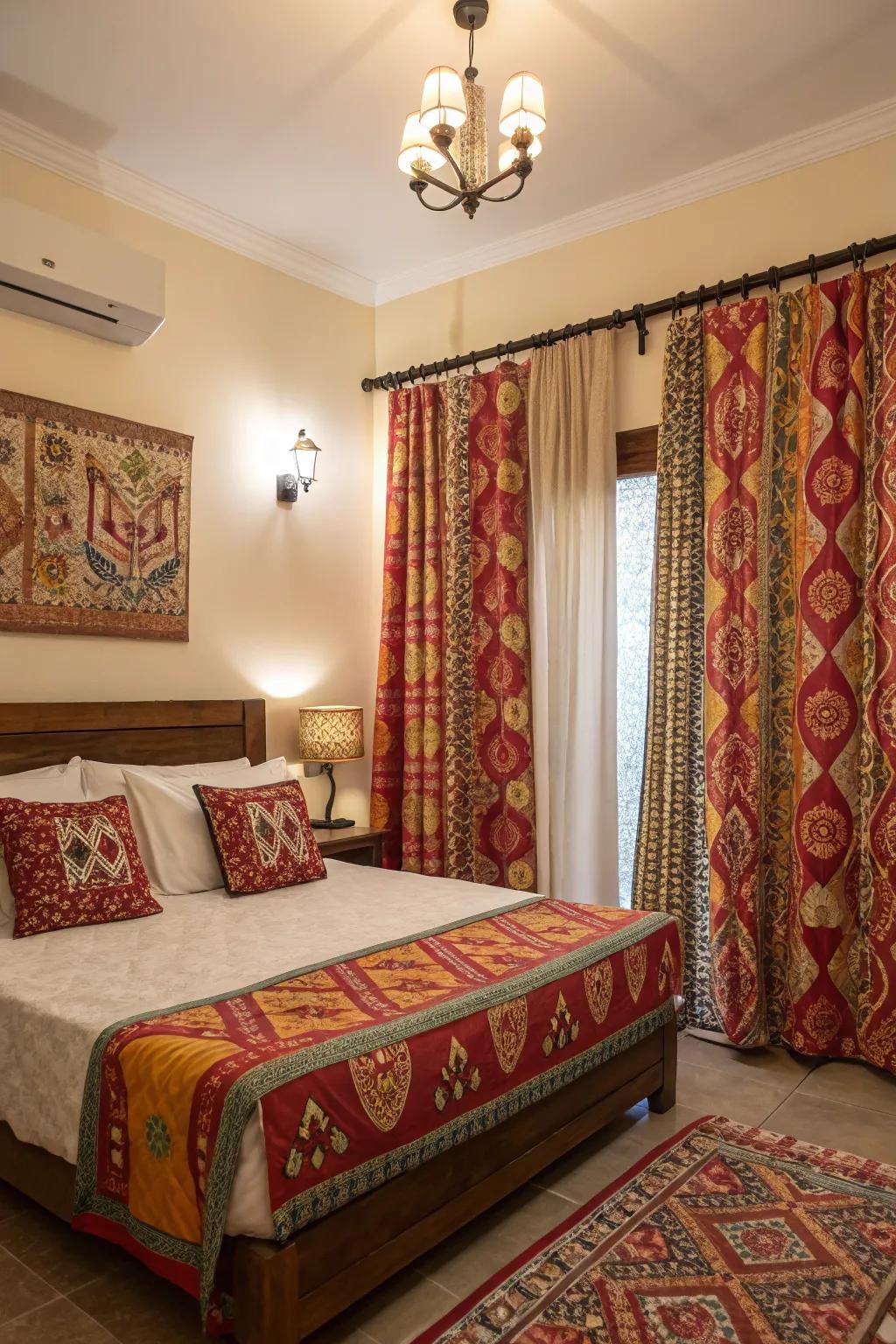 Make a statement with bold patterns.