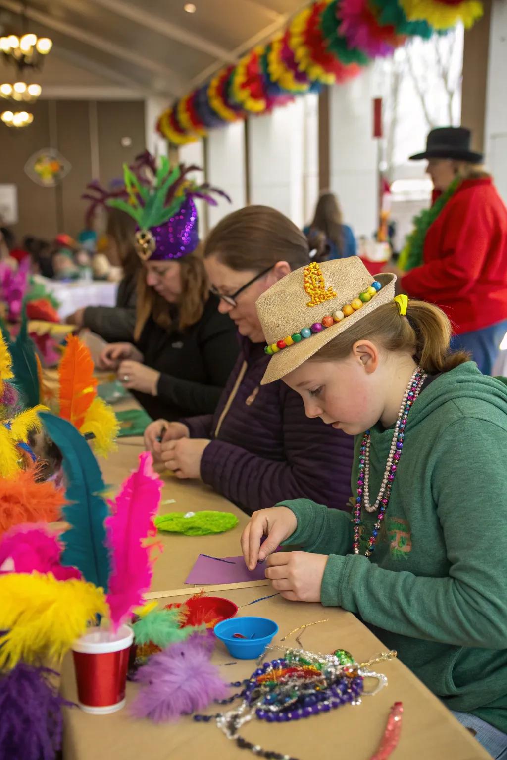 Hat crafting offers a creative and personal touch.