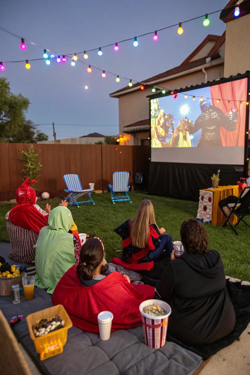 Themed movie nights create an immersive and captivating experience.