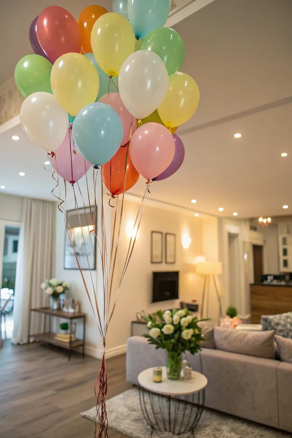 Eco-friendly balloons combine style with sustainability for any decor.