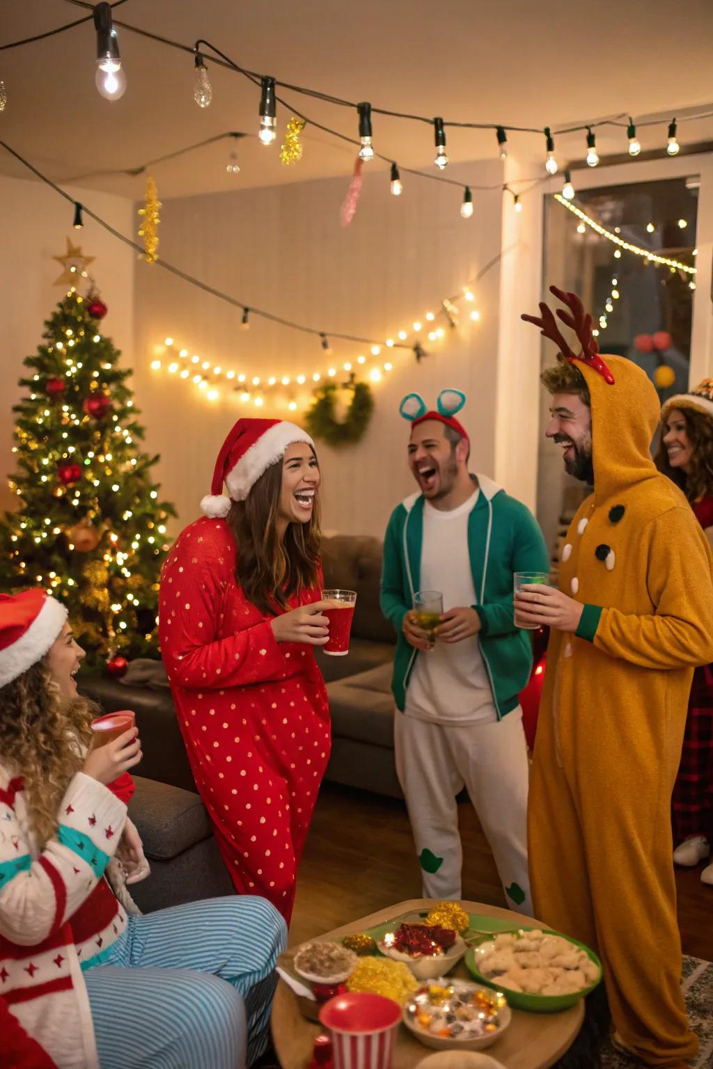 Let your imagination run wild at a Christmas Character Costume Bash.