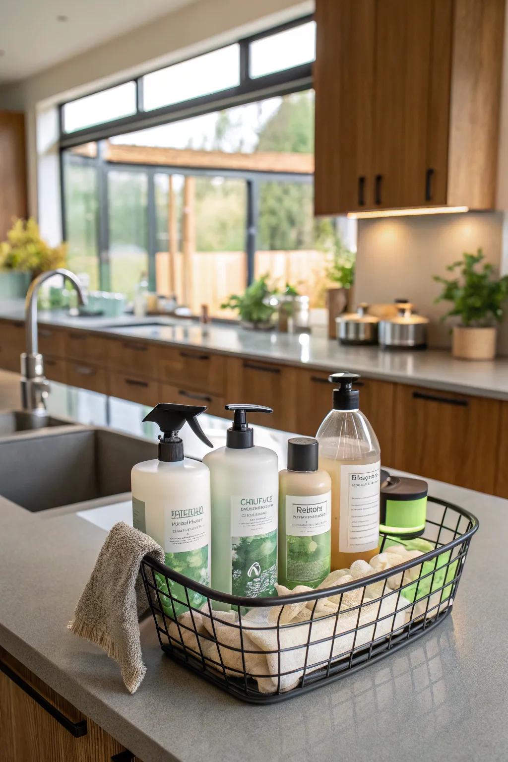 Eco-friendly cleaning products for a fresh and sustainable home.