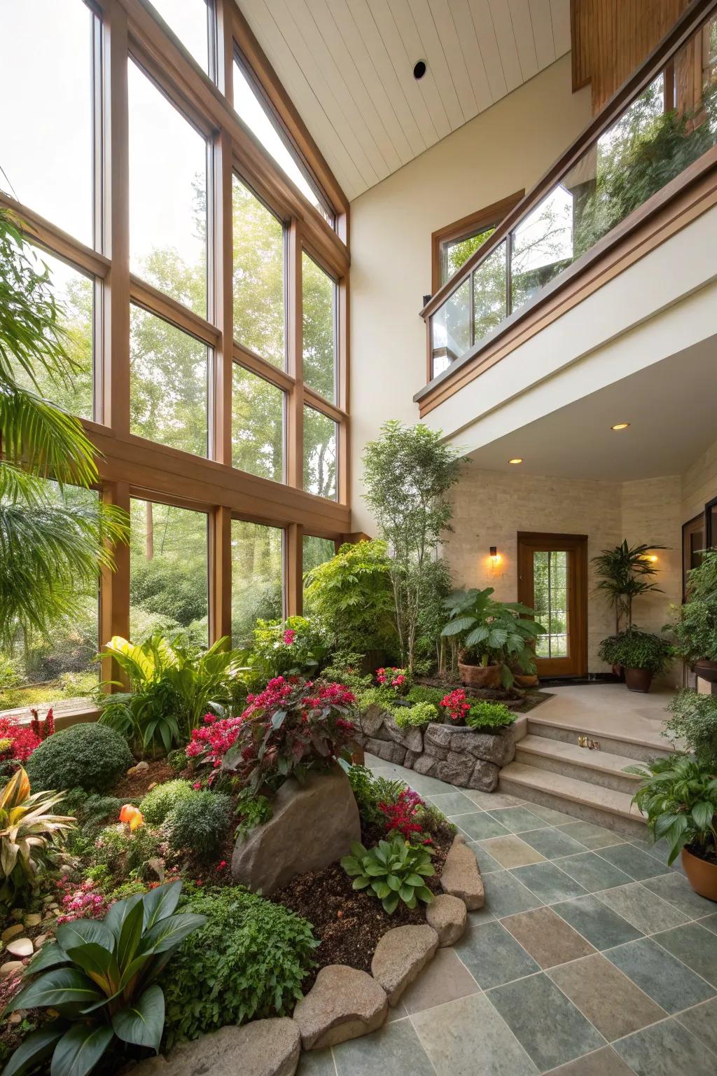 Transform unused corners into lush indoor gardens for tranquility and beauty.