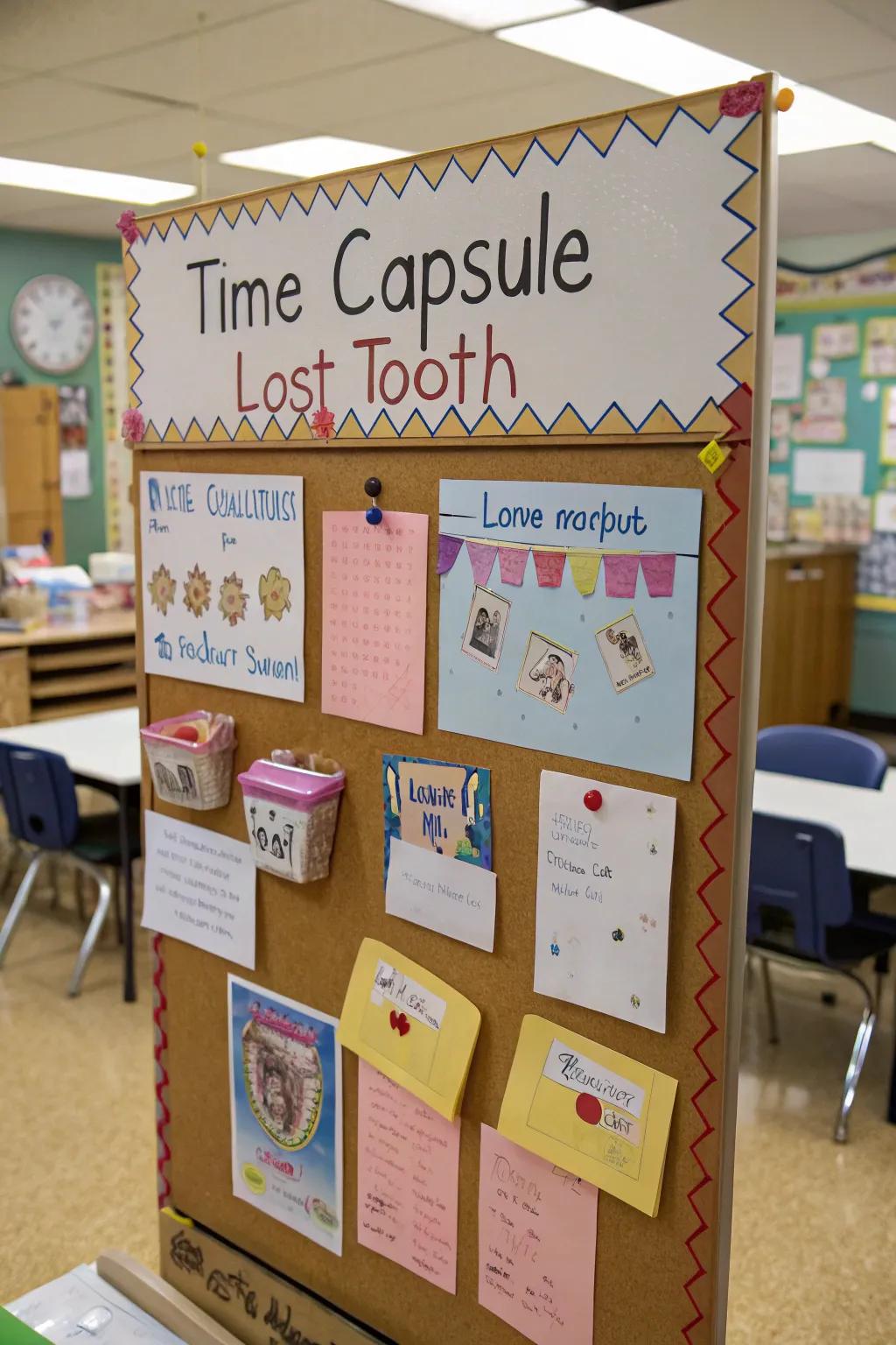 Preserve lost tooth memories in a special time capsule.