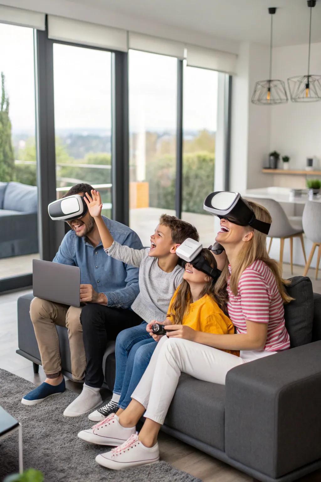 A virtual adventure bringing excitement to family time.