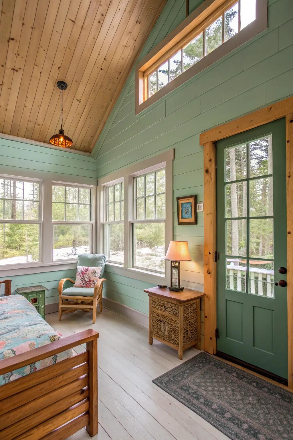 Eco-friendly paints offer a fresh, environmentally conscious update.