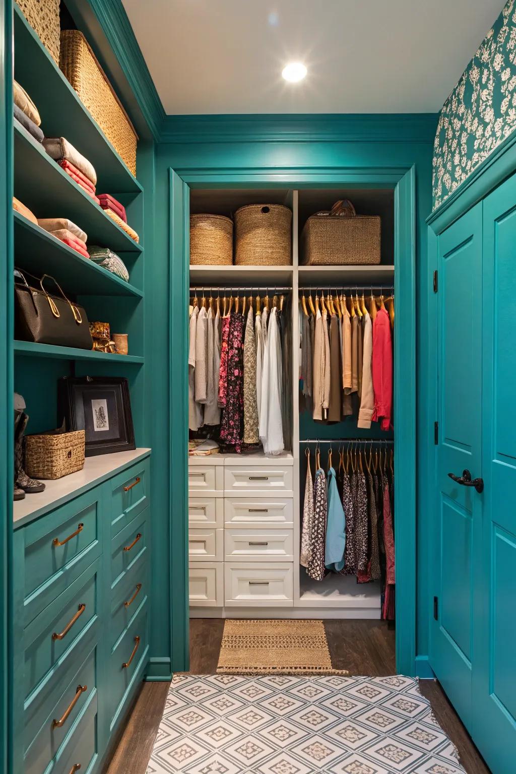 Bold colors add vibrancy and personality.