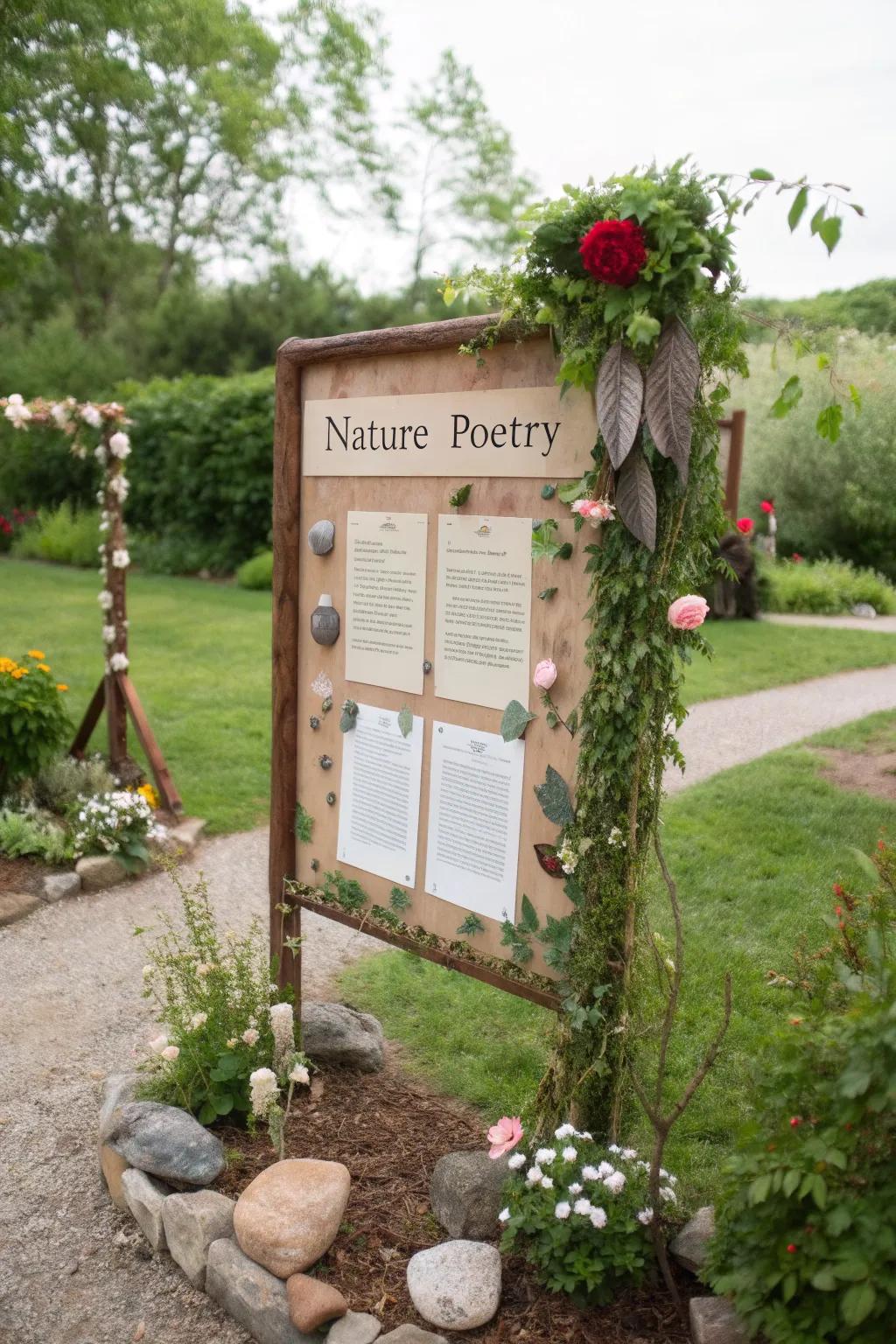 Bring the outside in with nature-inspired poetry.