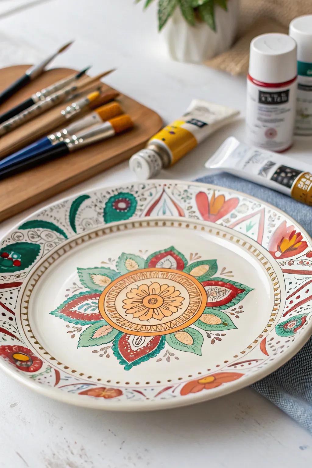 Express yourself with a personalized artistic centerpiece.