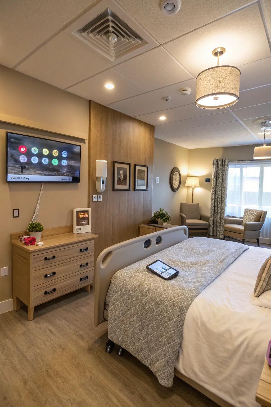 Empowering residents with smart home technology.