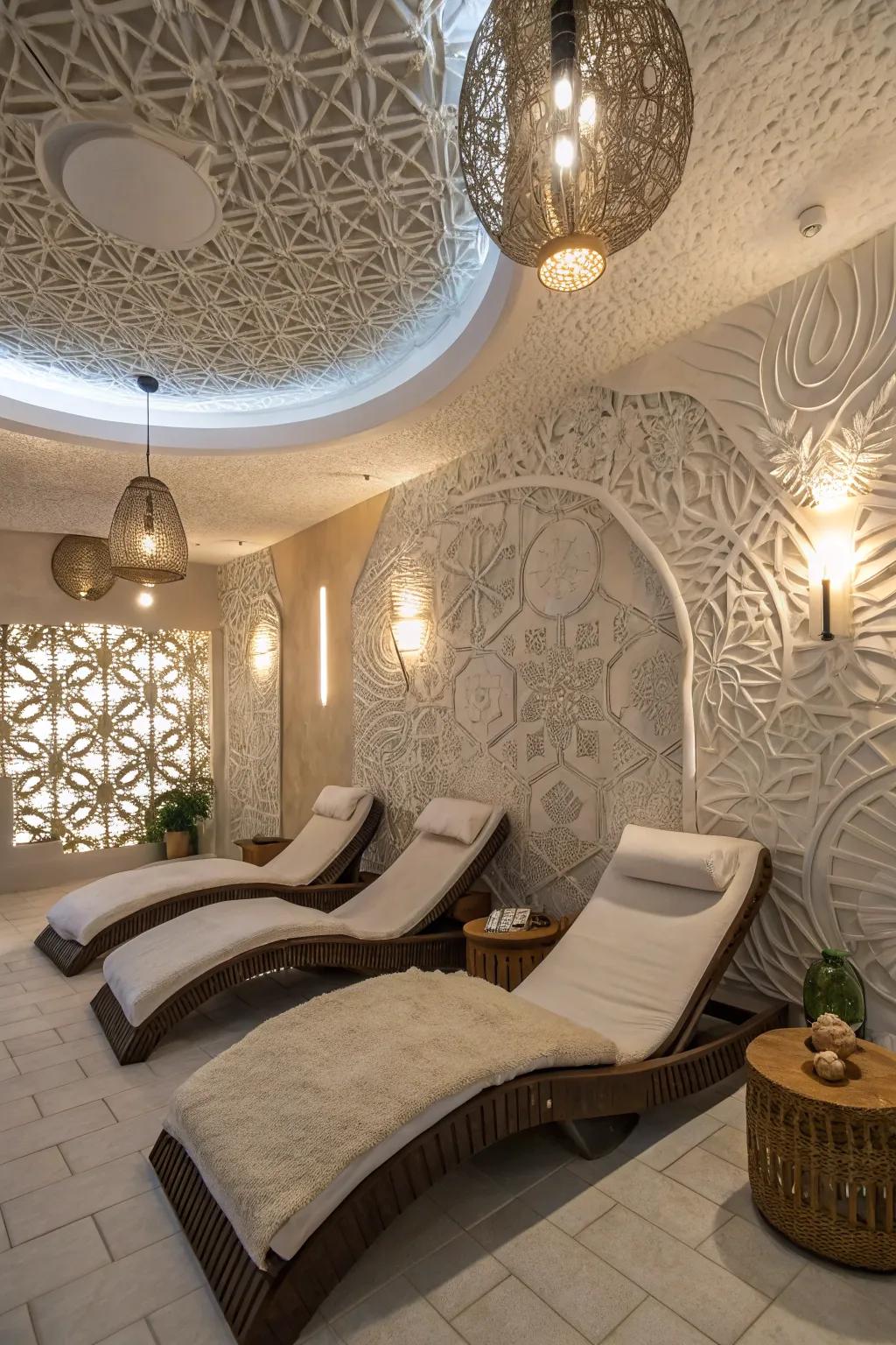 Stand out with unique and memorable spa decor.