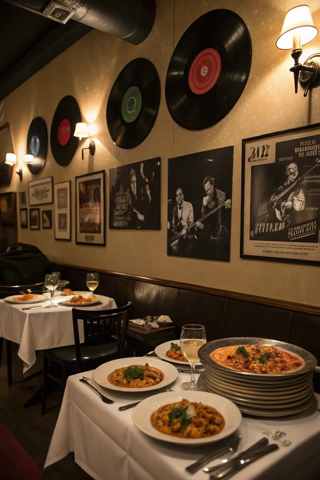 Savor the smooth sounds and flavors of a jazz dinner.