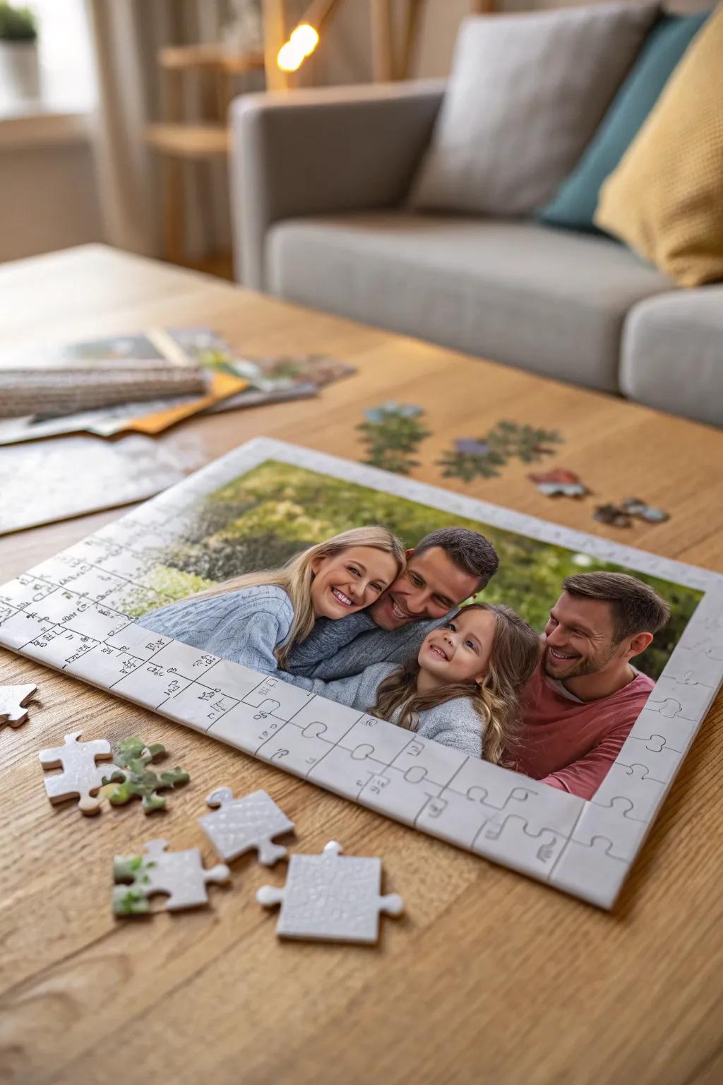 Piece together memories with a personalized puzzle.