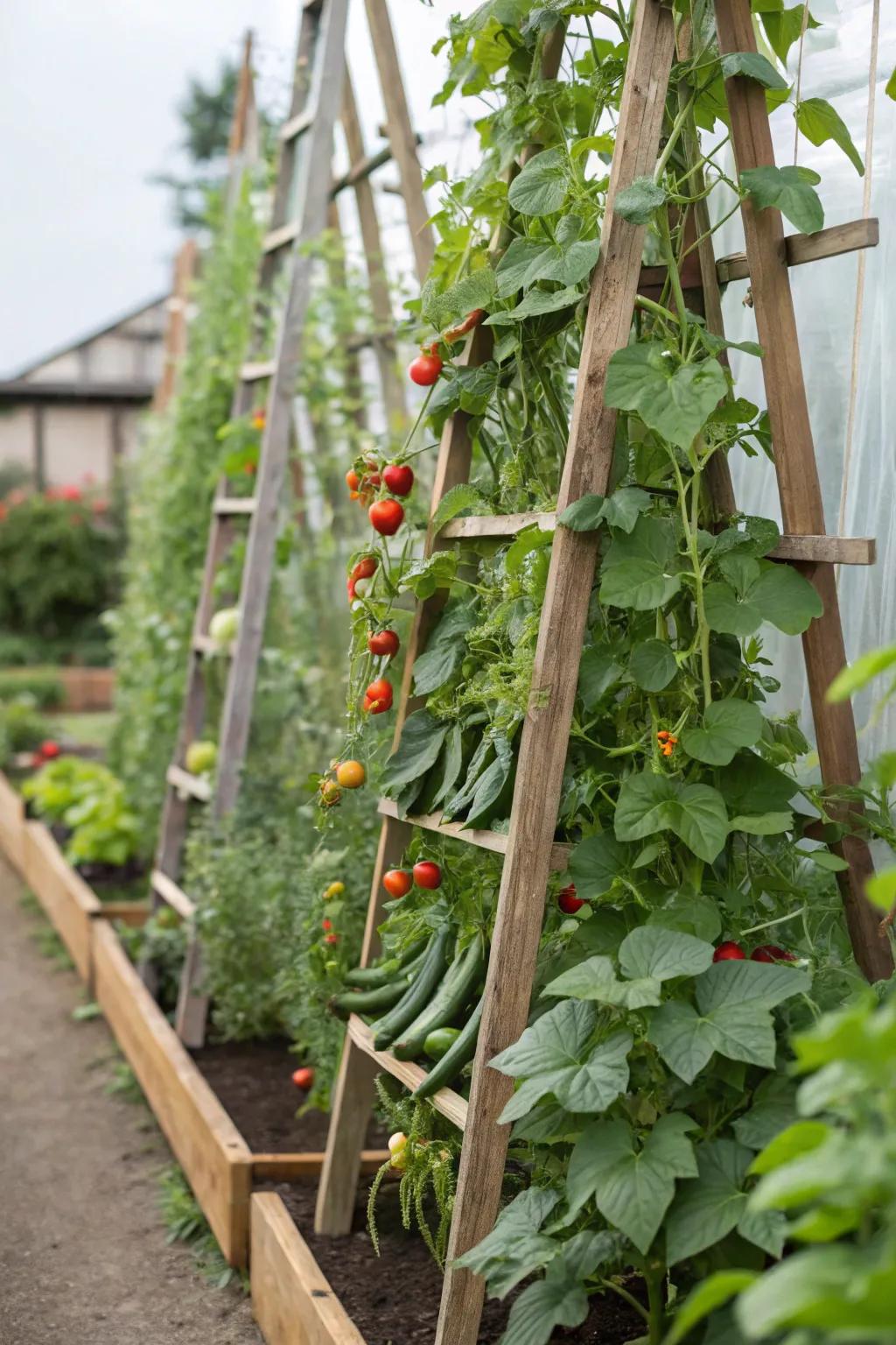 Vertical gardening turns small spaces into vegetable powerhouses.