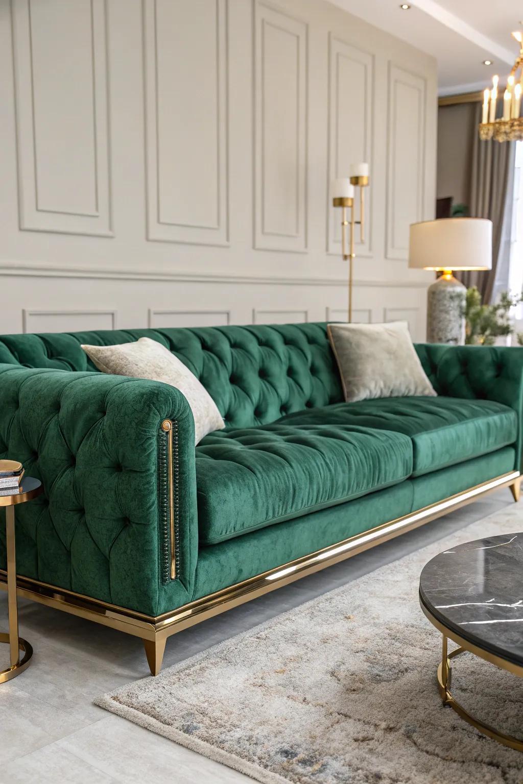 Luxury seating makes your space inviting and comfortable.