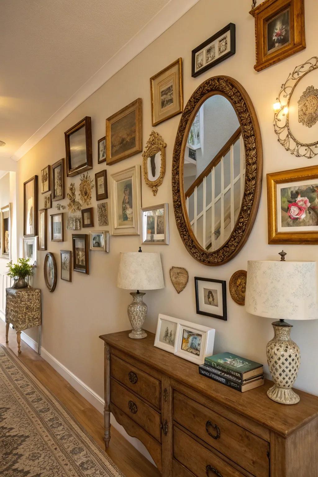 Vintage finds add charm and history to your decor.