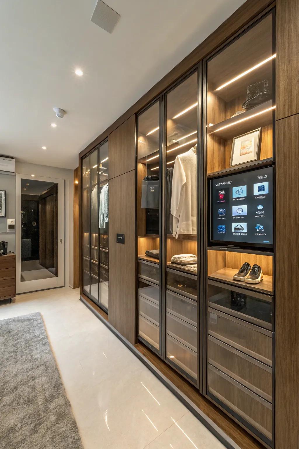 Smart technology brings modern convenience.