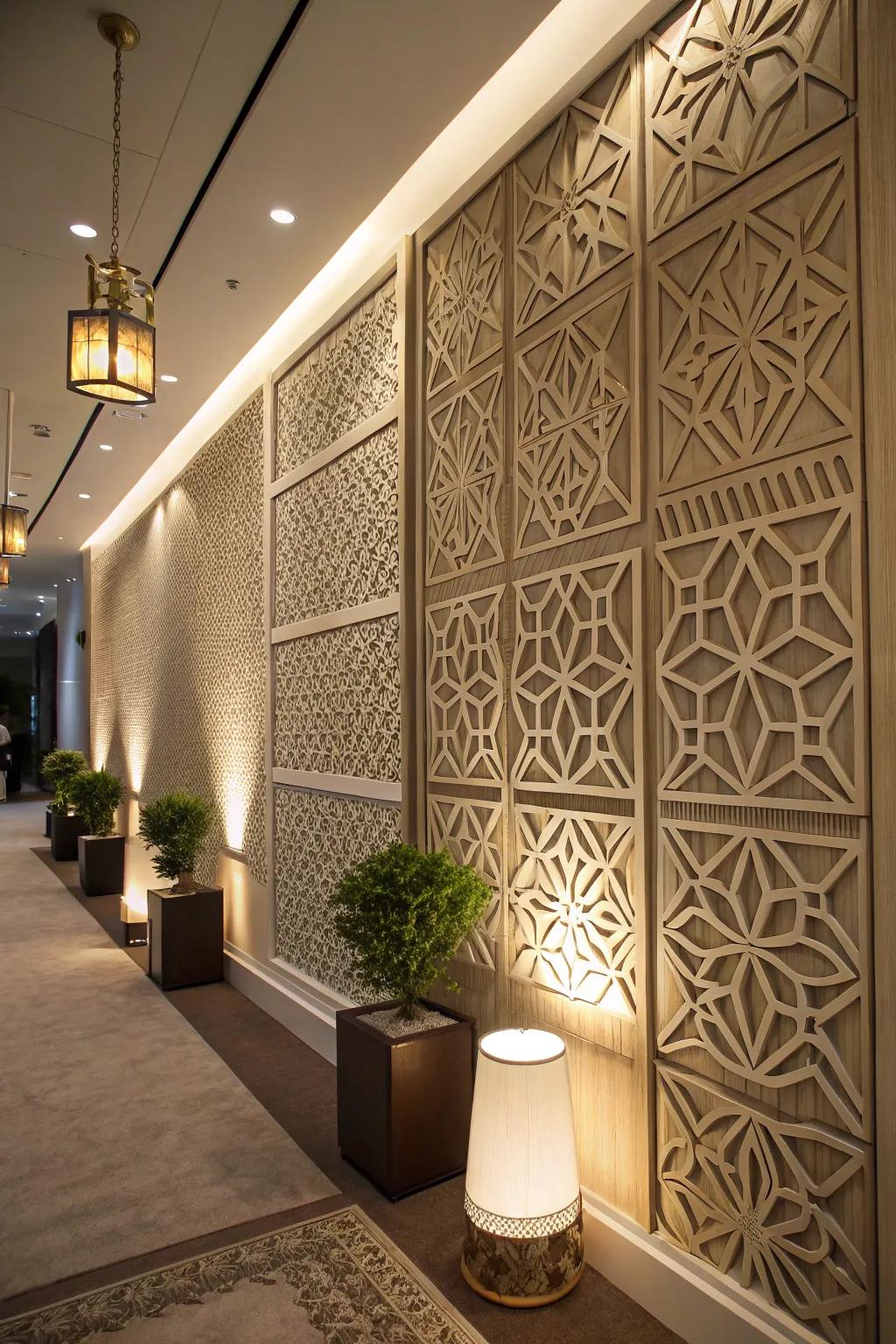Geometric patterns bring energy to any space