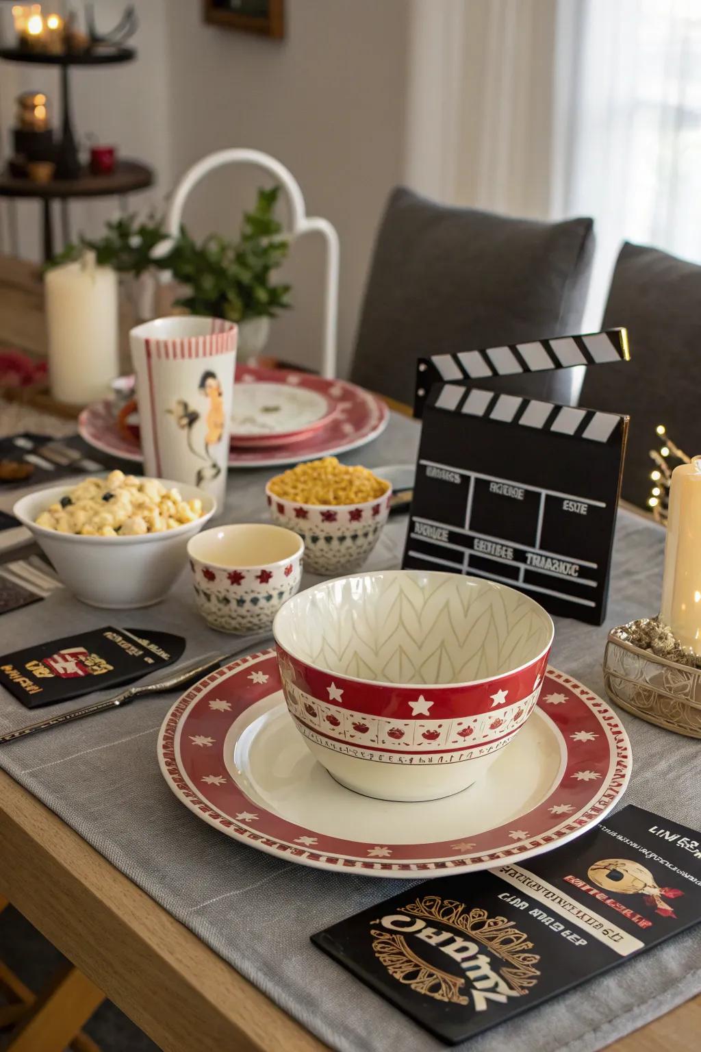 Bring the magic of the movies to your dining table.