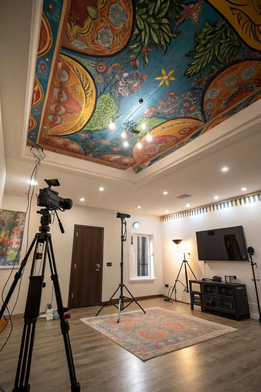 Mural Ceilings for Artistic Expression