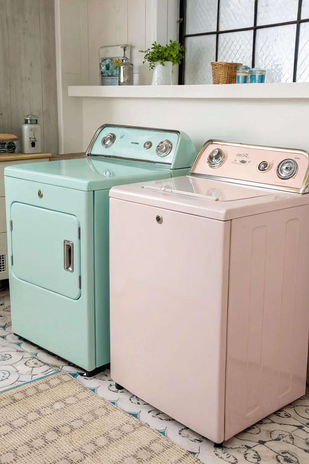 Retro-inspired appliances that blend vintage aesthetics with modern convenience.