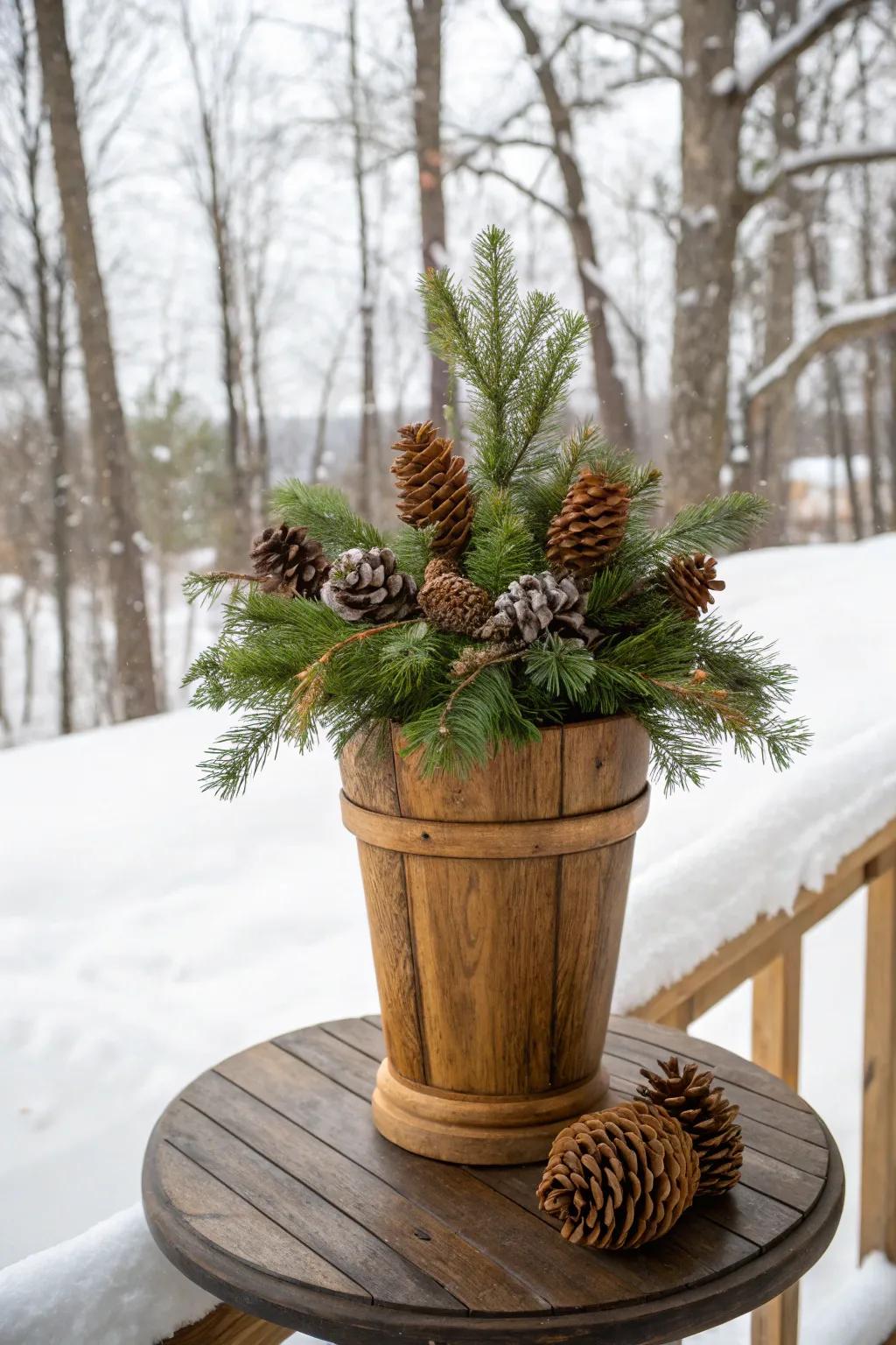 Celebrate each season with versatile wooden vases.