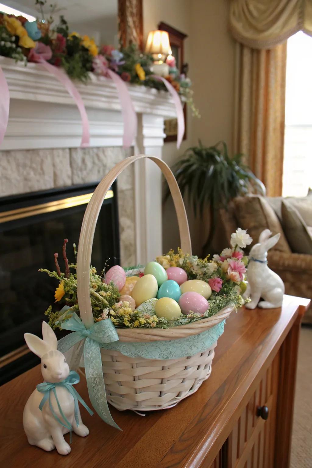 Add a festive flair to any space with Easter decor.