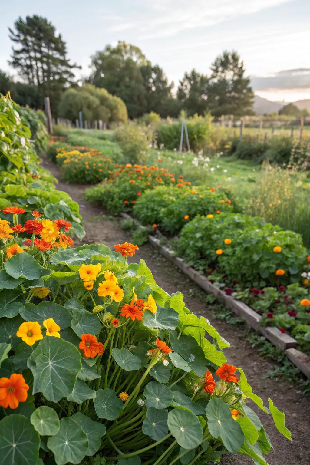 Edible flowers add color and culinary delight to your garden.