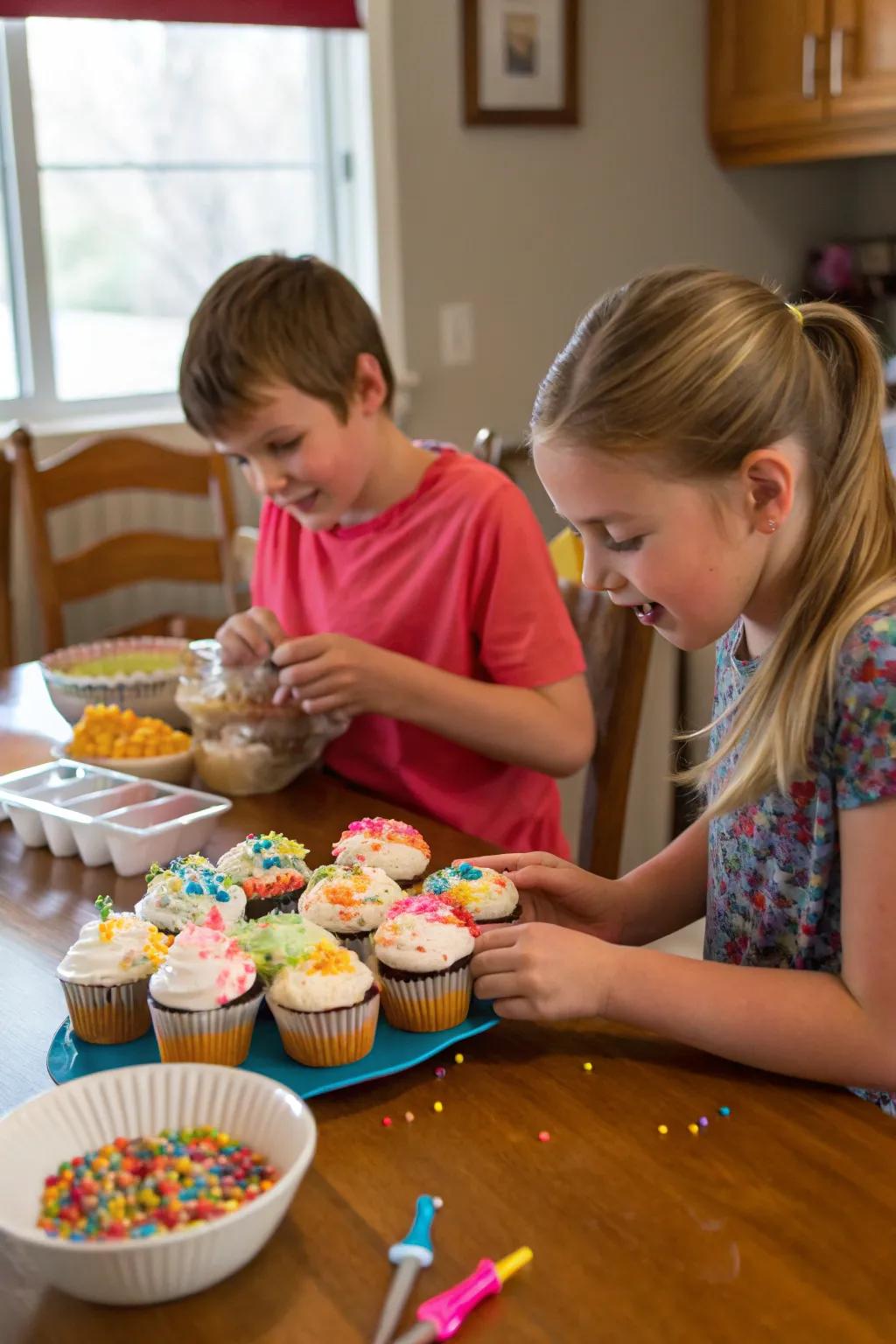 Let creativity and sweetness blend in a DIY baking party.