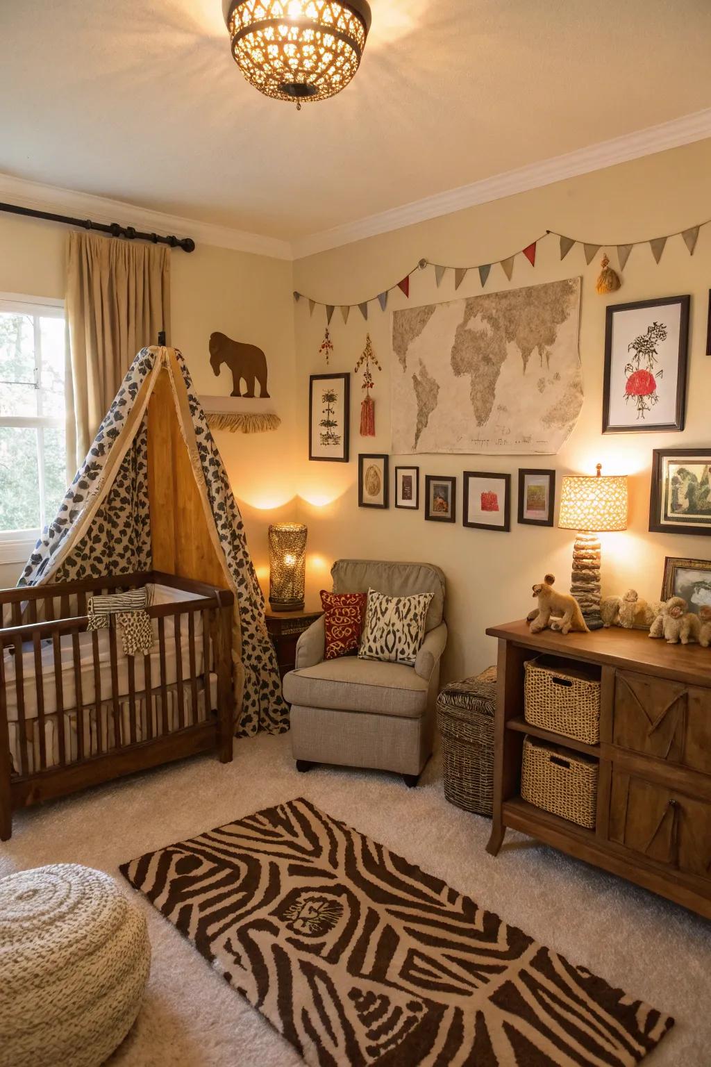 Embark on a safari adventure in your own nursery.