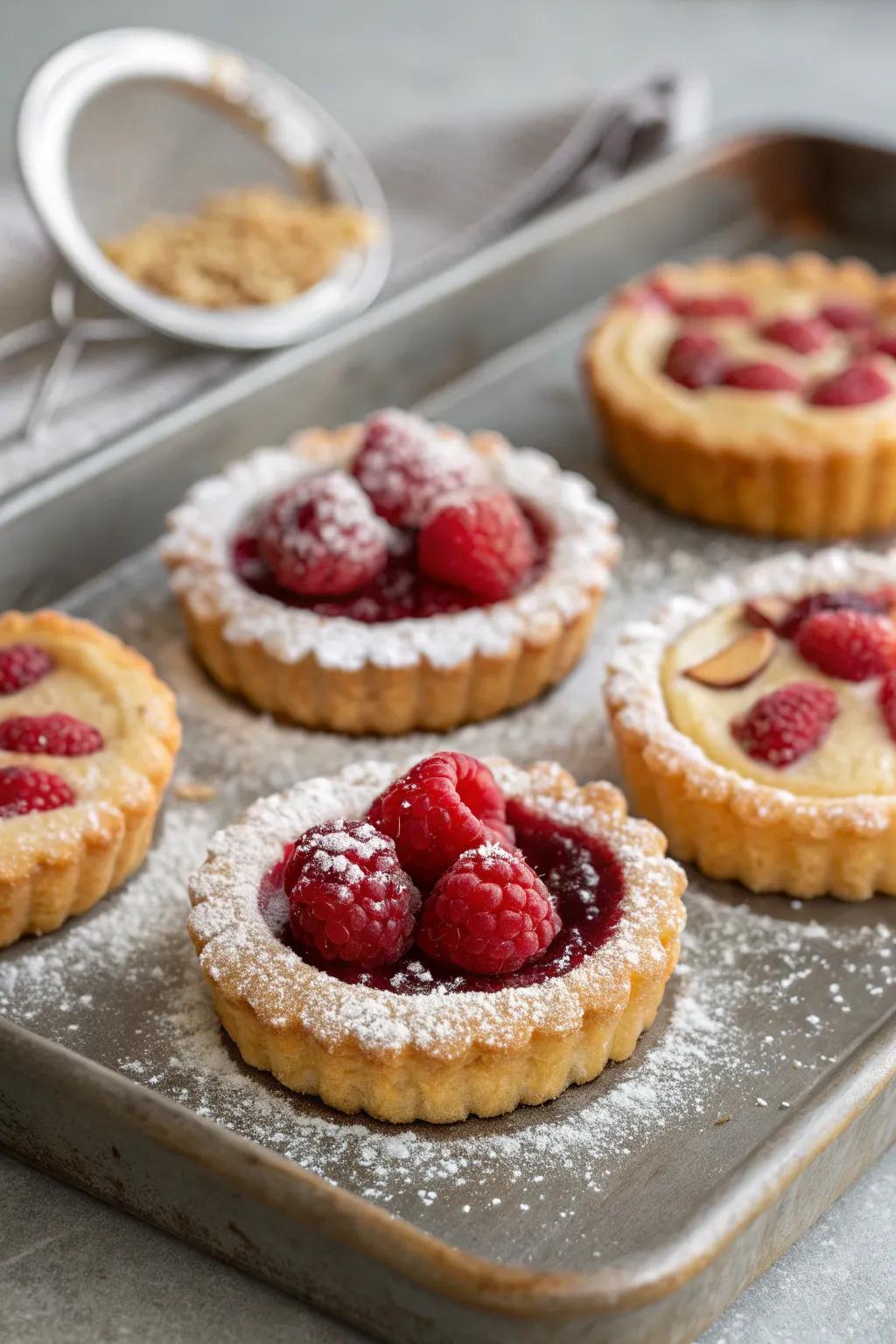 Delight in pastries filled with unexpected flavors.