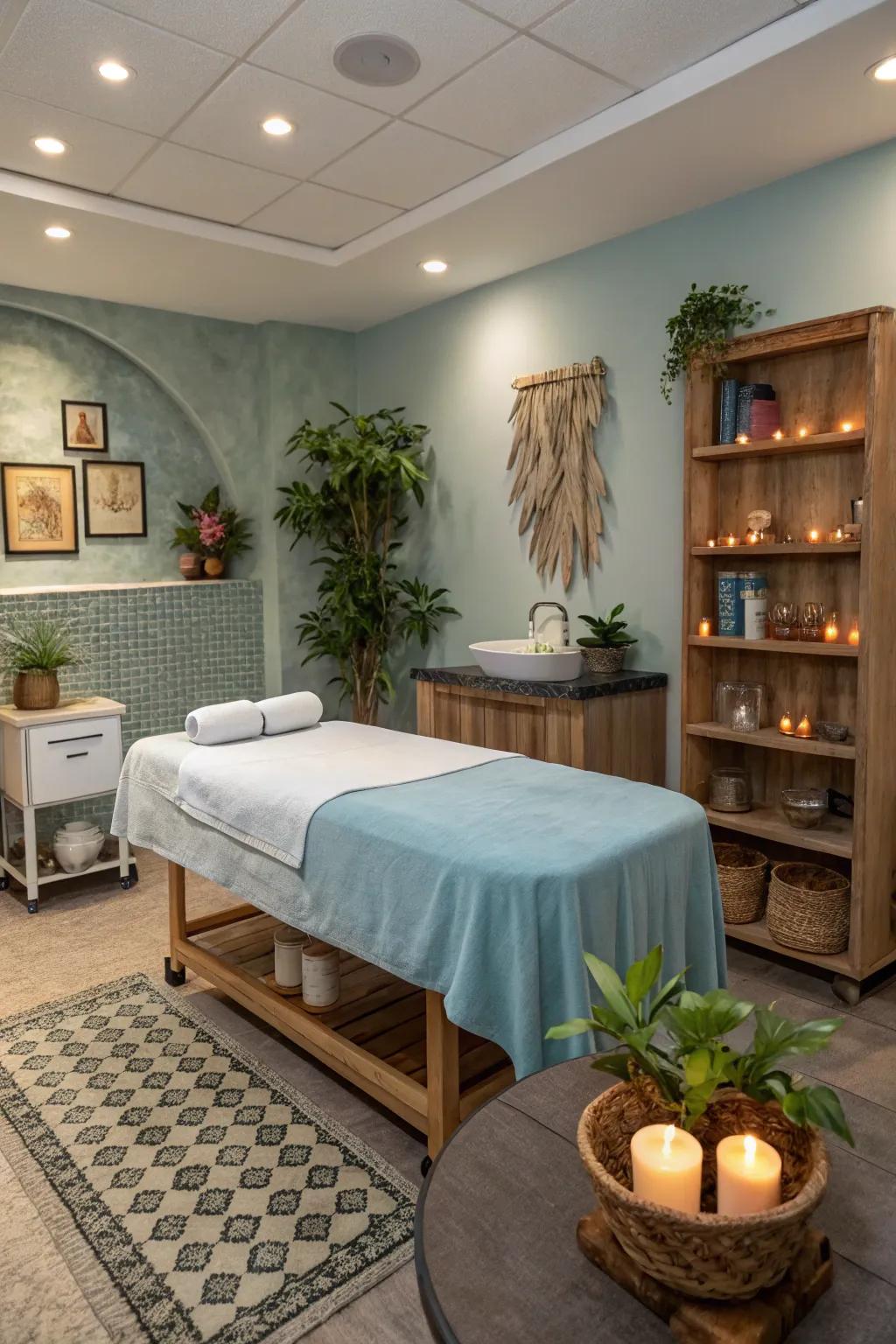 A dedicated space for personalized spa treatments.