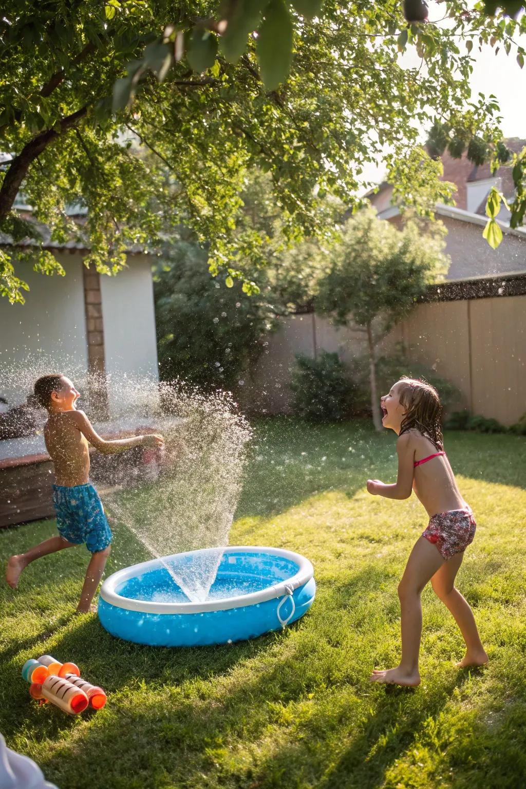 Bring water fun to your yard with this DIY mini park.