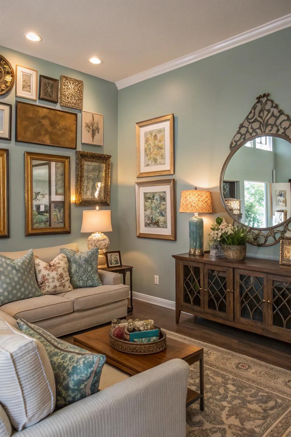 Personalize your space with decorative elements