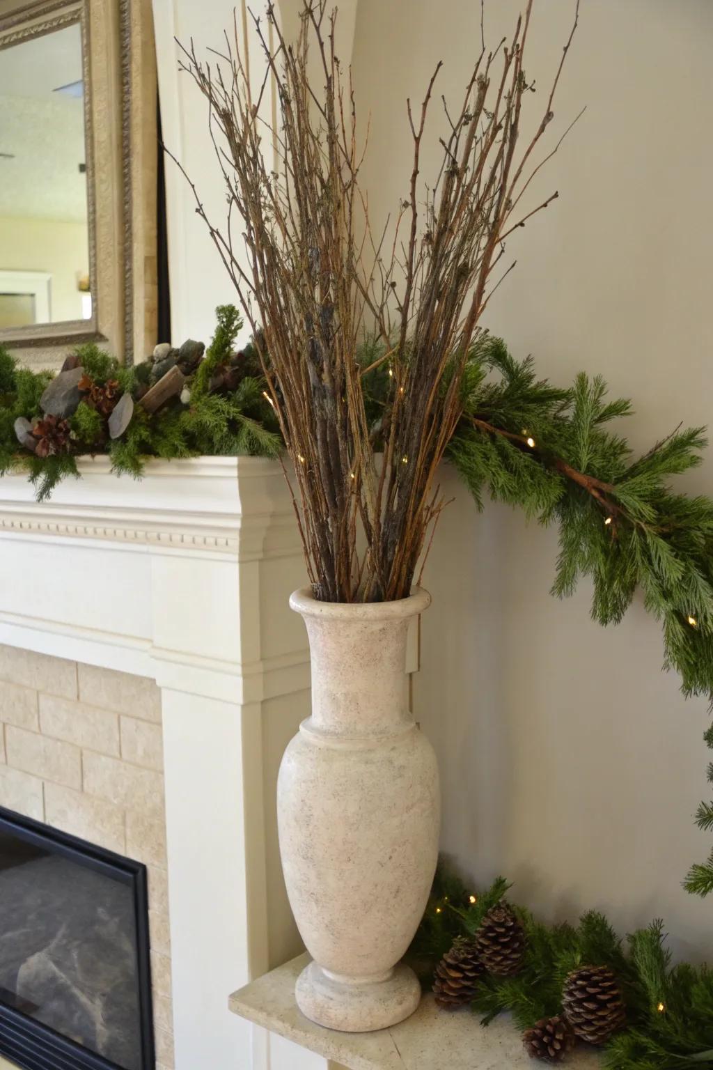 Natural simplicity: twig bundles add rustic charm to your decor.