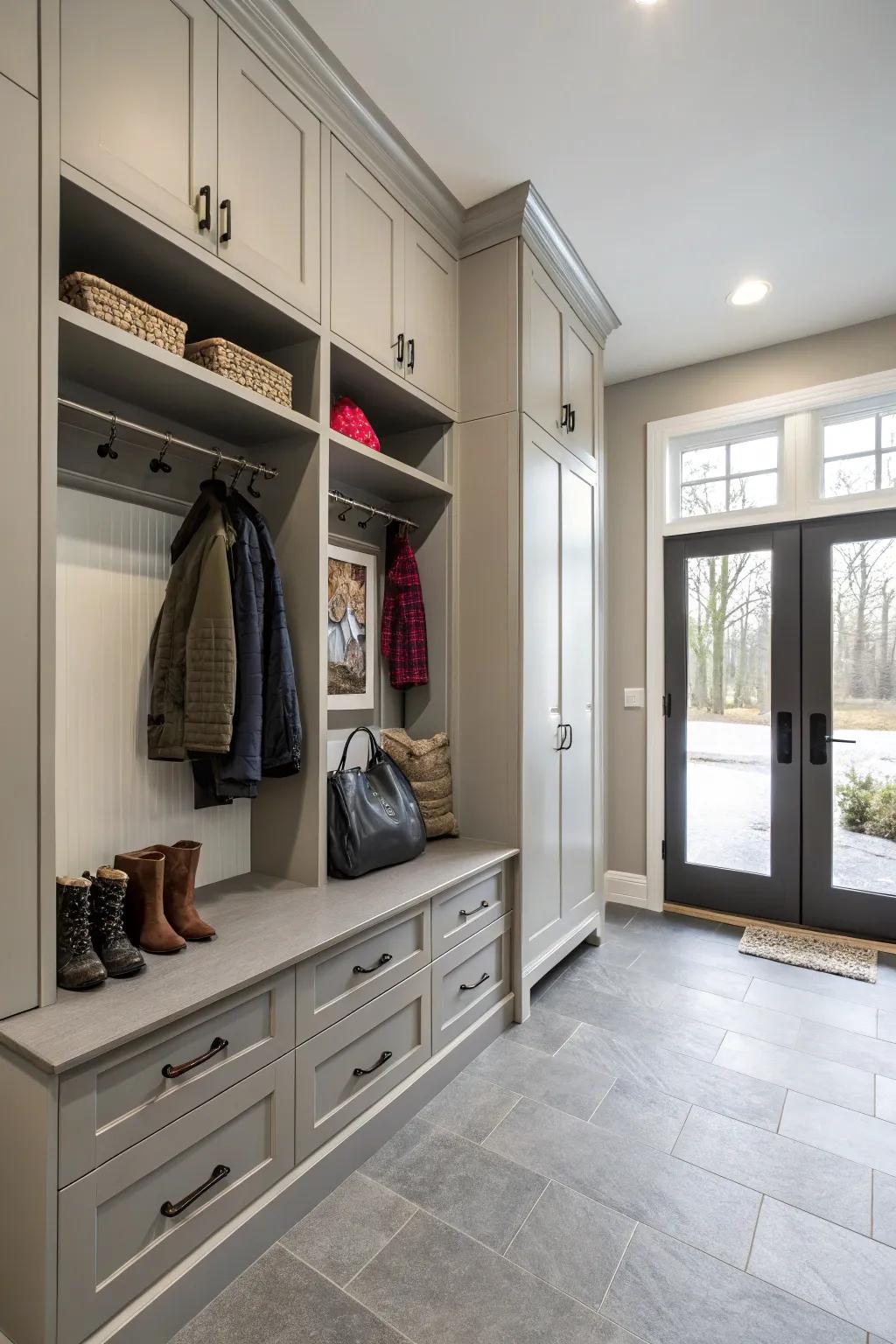 A well-planned layout maximizes space and functionality.