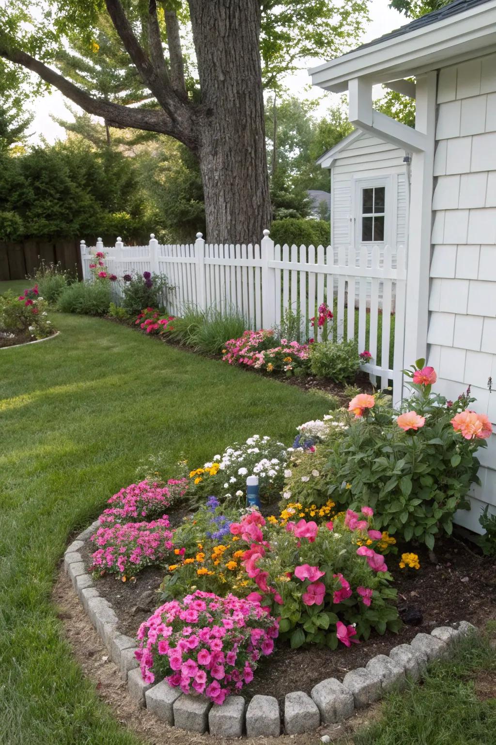 Transform unused corners into lovely flower nooks.