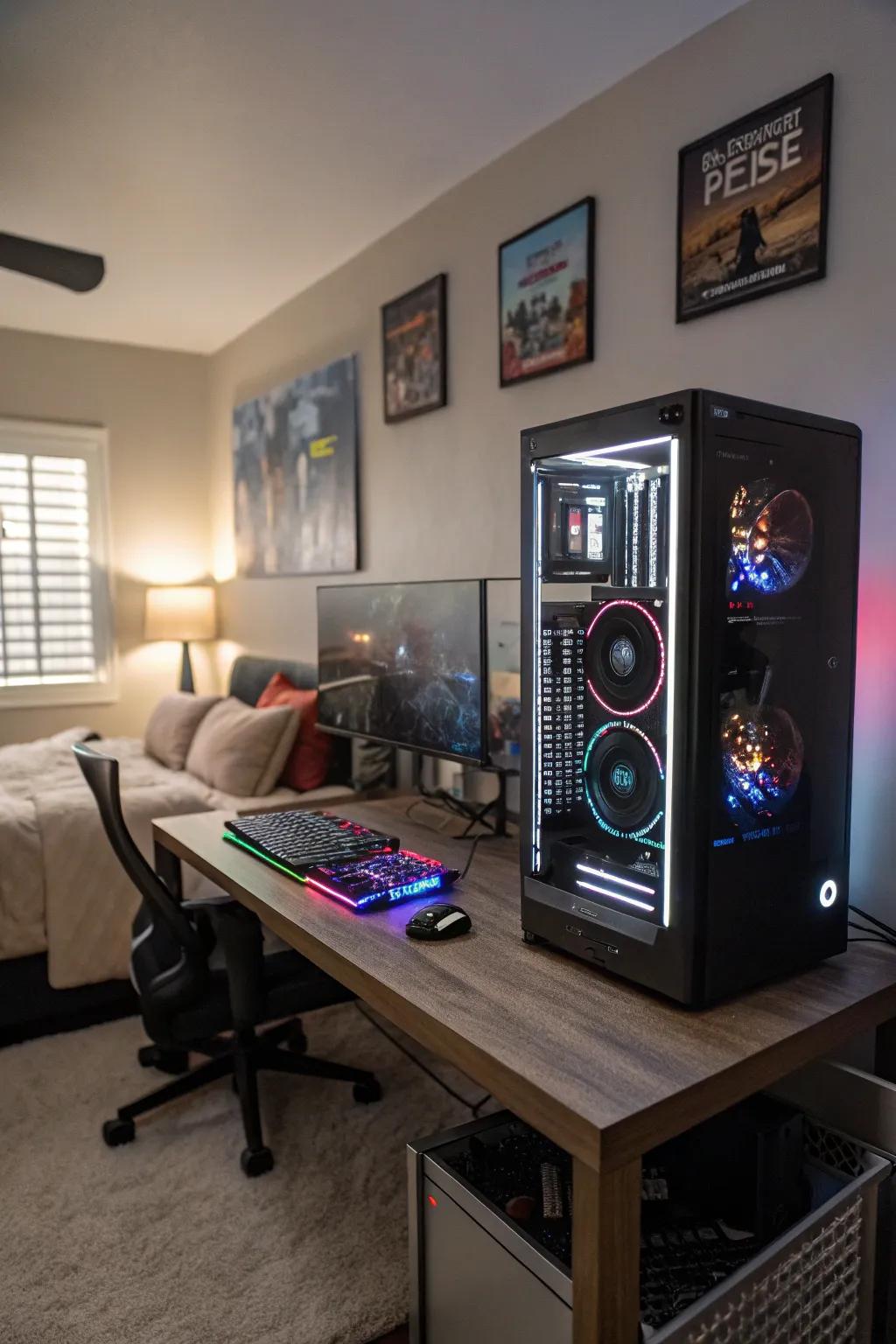 Elevate your streaming experience with a powerful, visually appealing PC.