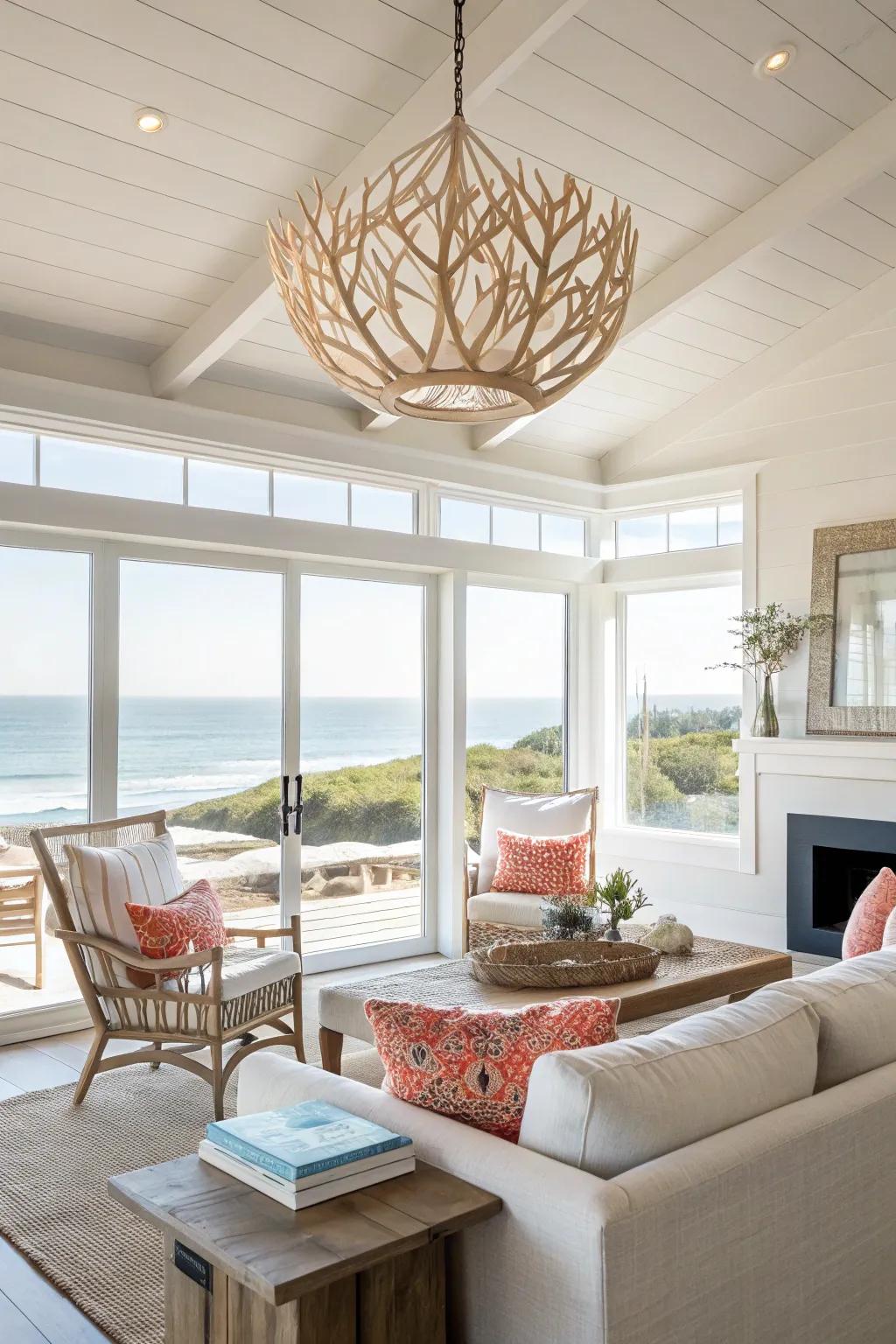 Coral-inspired designs bring the ocean's beauty indoors.